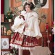 Sweet Lolita Fashion Elk Embroidery Cloak